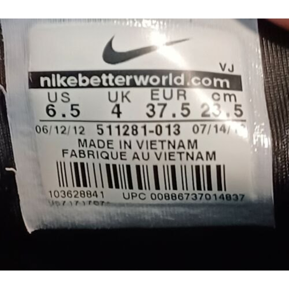 Nike 5.0 V4 Leopard Running Shoes Purple Gray Black 511281-013 Women US 6.5 USED - Picture 9 of 9